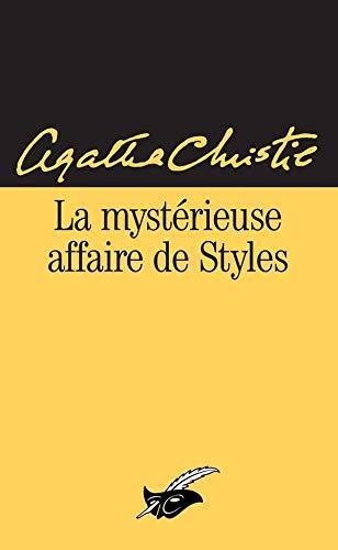 Agatha Christie: La Mystérieuse affaire de styles (French language, 1993, Editions du Masque)